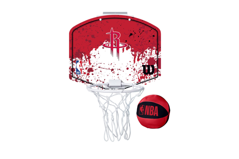 Mini panou de baschet Wilson NBA Team Houston Rockets