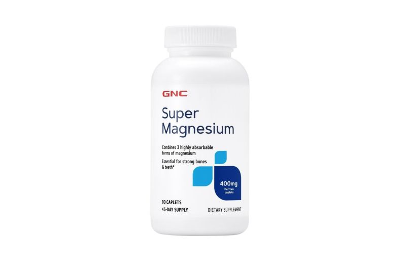 Supliment alimentar GNC Super Magneziu 400 mg 90 TB