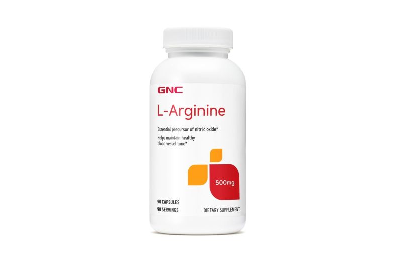 Supliment alimentar GNC L-Arginine 500 mg, 90 cps
