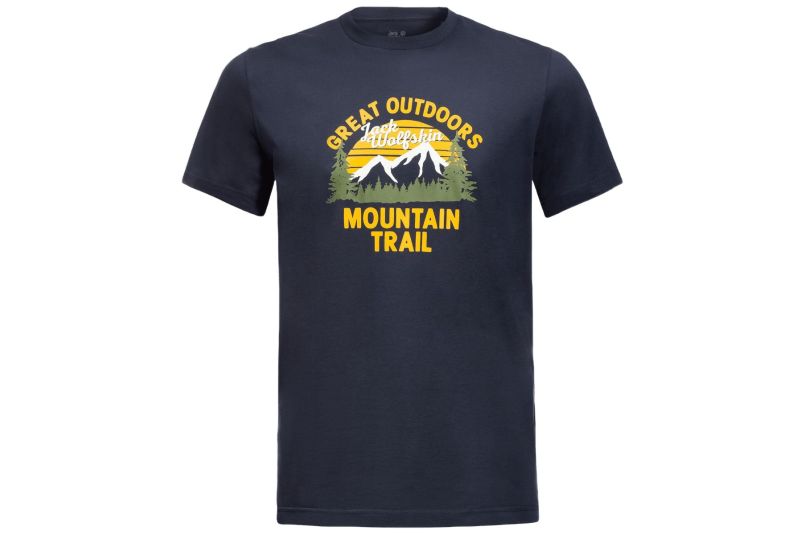 Tricou barbati Jack Wolfskin JW Mountain Trail