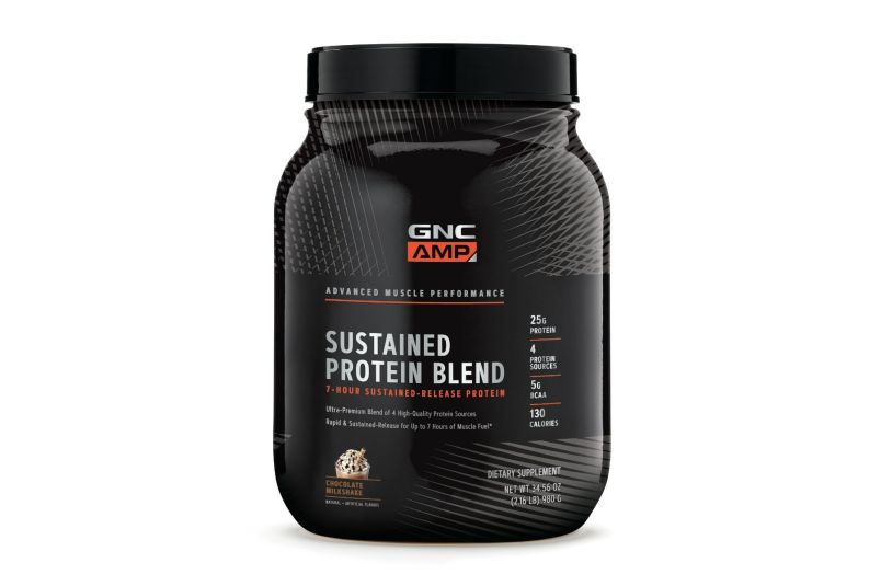Proteina GNC AMP Sustained Protein Blend, 980 g