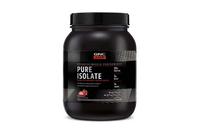 Proteina din zer GNC AMP Pure Isolate 882 g