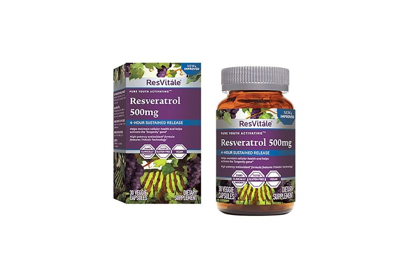 Supliment alimentar ResVitale Resveratrol 500 mg 30 CPS