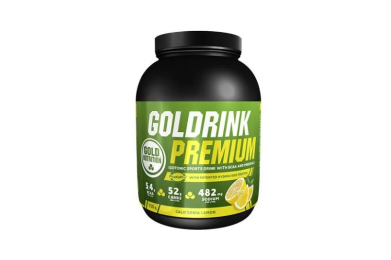Pudra izotonica Gold Nutrition Goldrink Premium + BCAA'S 750g