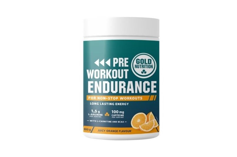 Pudra energizanta Gold Nutrition Pre-Workout Endurance 300g