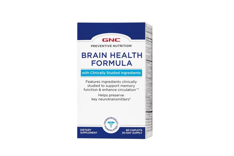 Supliment alimentar GNC Formula Pentru Sanatatea Creierului si Sistemului Nervos, 60 tb
