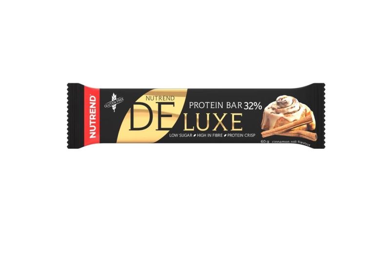 Baton Proteic Deluxe Bar Nutrend 60 gr-Aroma Cinnamon Roll