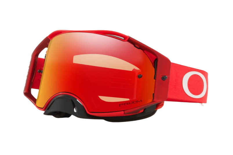 Ochelari de soare Oakley Airbrake MX Moto Red / Prizm Mx Torch Iridium
