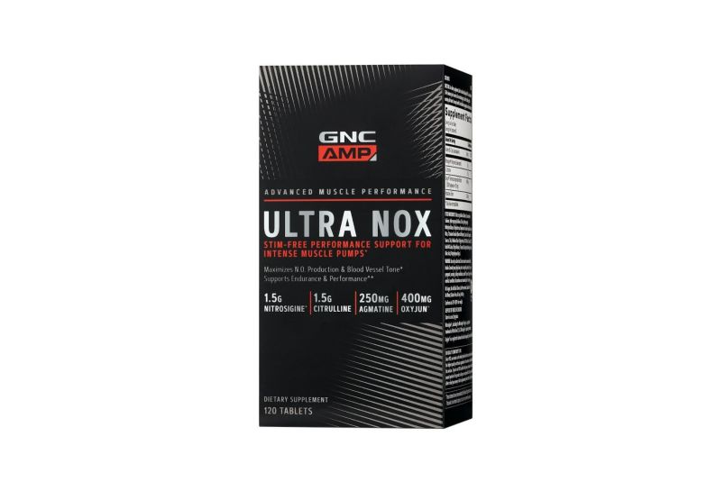 Supliment alimentar GNC AMP Ultra NOX, 120 tb