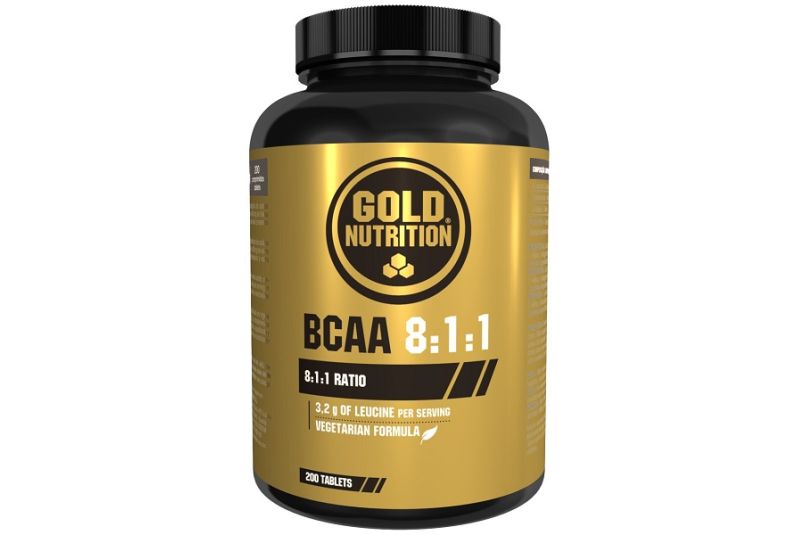 Supliment alimentar Gold Nutrition BCAA 8:1:1, 200 tablete