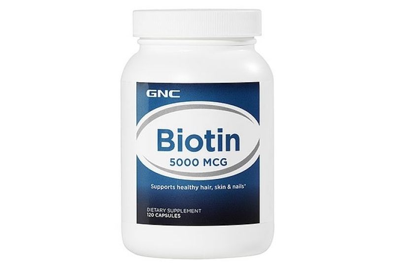 Spirulina GNC Biotina 5000 MCG