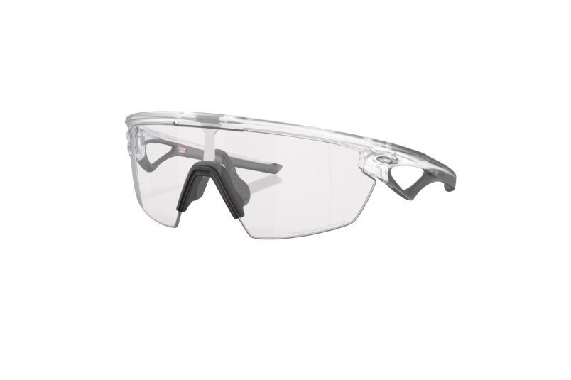 Ochelari de soare Oakley Sphaera Matte Clear / Clear To Black Iridium Photochromic