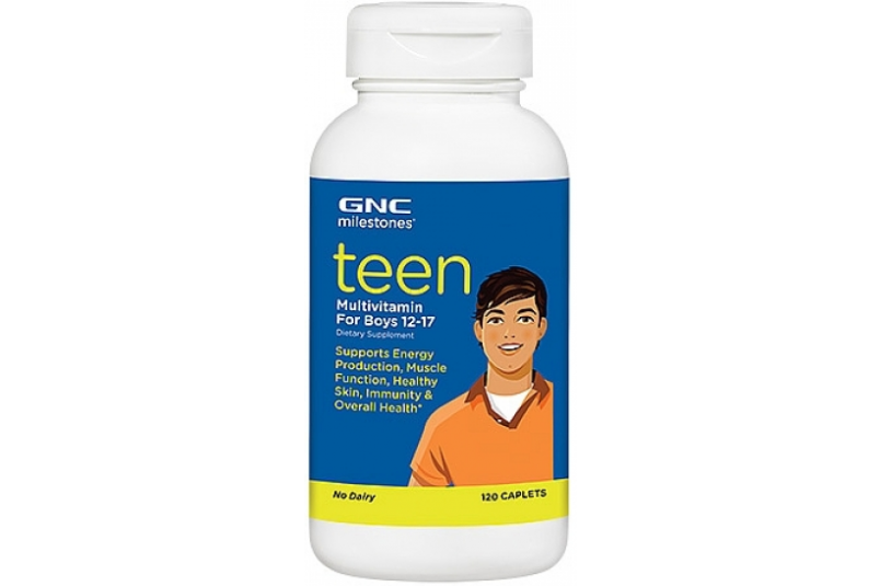 Supliment alimentar GNC Milestones Teen Multivitamine pentru Adolescenti 12-17 ani
