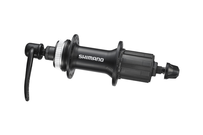 Butuc spate Shimano FH-RM35, 8/9 viteze, 32h, OLD 135 mm, AX 146 mm, QR 168 mm