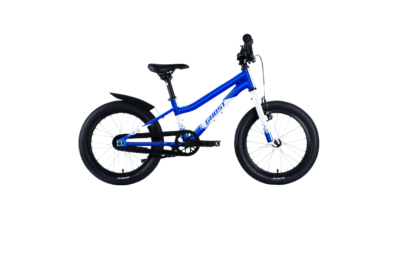 Bicicleta cu roti ajutatoare copii Ghost Powerkid 16 2022