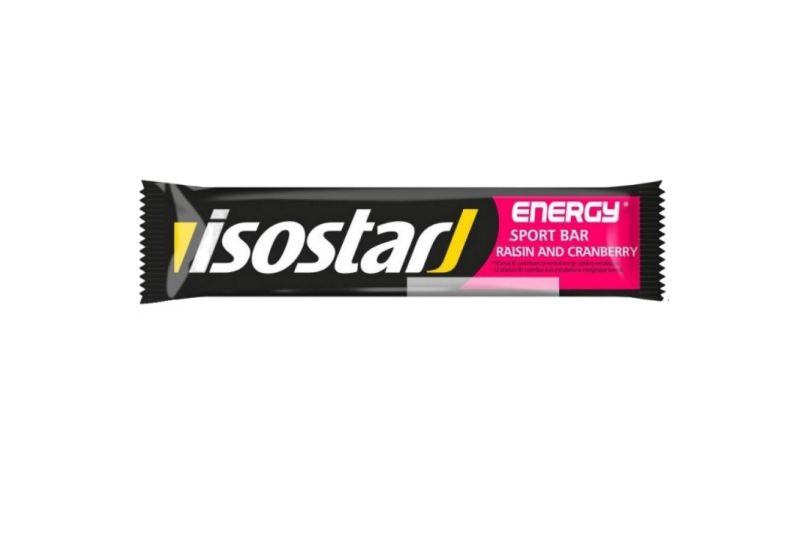 Baton energizant Isostar High Energy Bar Merisoare, 40g