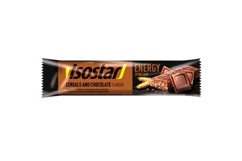 Baton energizant Isostar High Energy 35g, Aroma Ciocolata