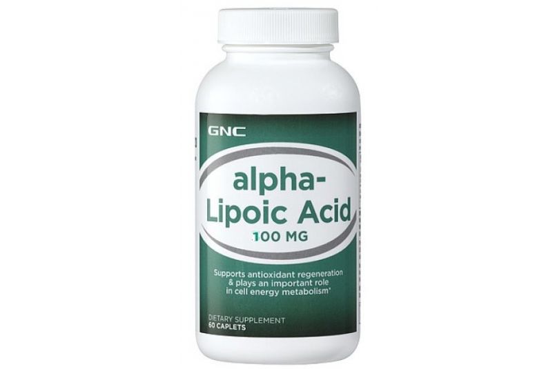 Supliment alimentar GNC Acid Alfa Lipoic 100 mg