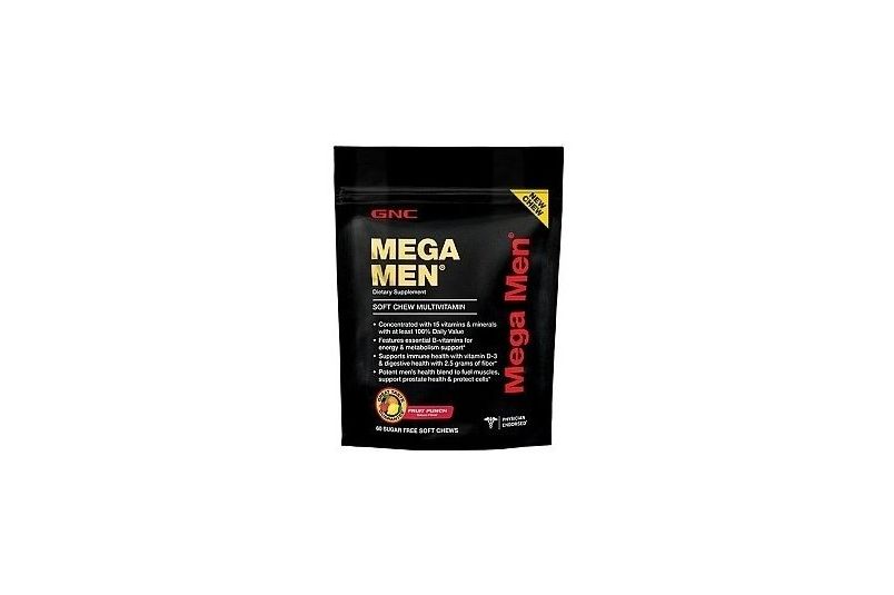 Multivitamine si minerale GNC Mega Men Sport Soft Chew