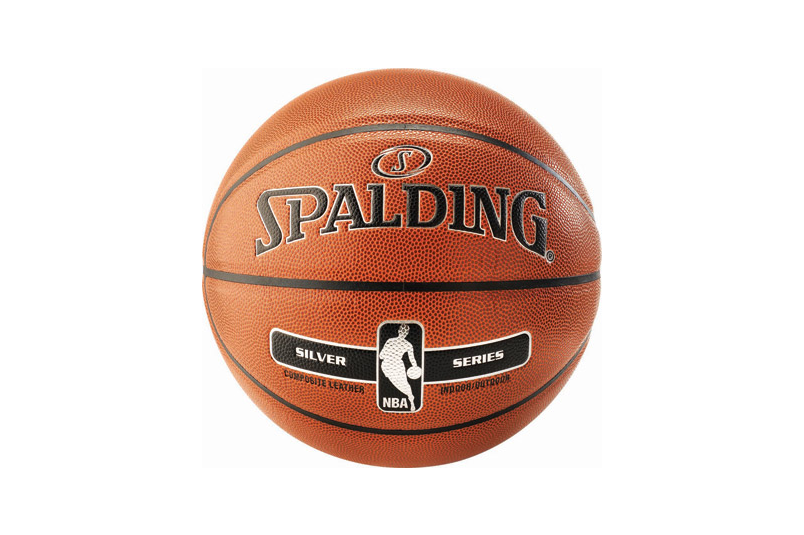Minge de baschet Spalding NBA Silver Indoor/Outdoor nr. 7