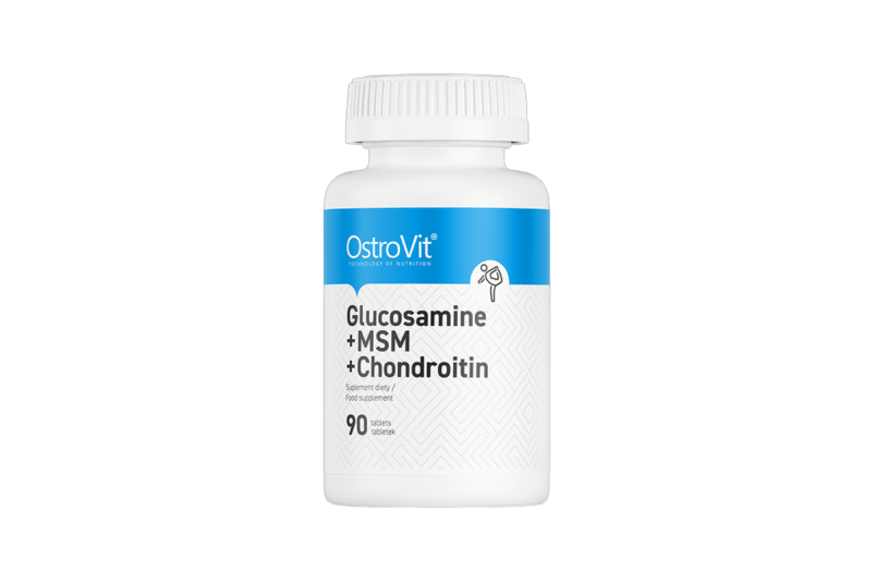 Supliment alimentar Ostrovit Glucozamina + MSM + Condroitina 90 Tablete