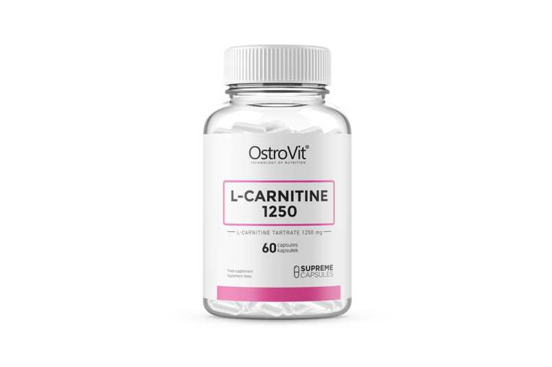 Supliment alimentar OstroVit L-Carnitina 1250mg 60 capsule