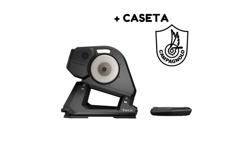 Home trainer TacX Neo 3M + Caseta Campagnolo 9-12