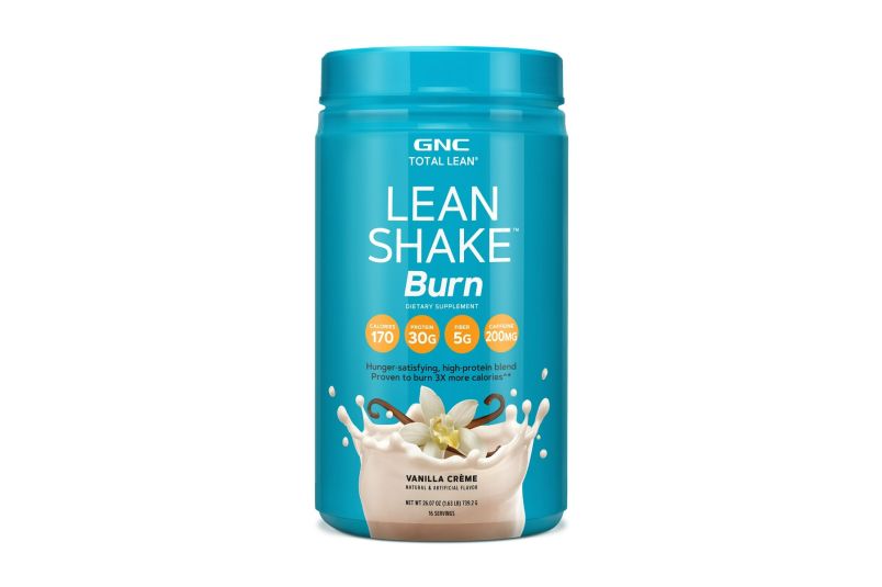 Gnc Total Lean Lean Shake Burn, Shake Proteic, cu aroma de vanilie, 739.2 G