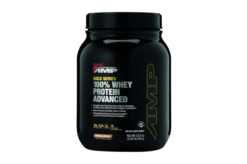 Proteine din zer 100% GNC Pro Performance Amplified Gold 930g