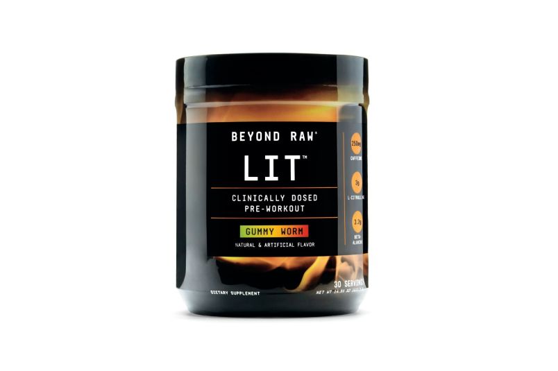 Supliment alimentar GNC Beyond Raw LIT, Formula Pre-Workout 423 g