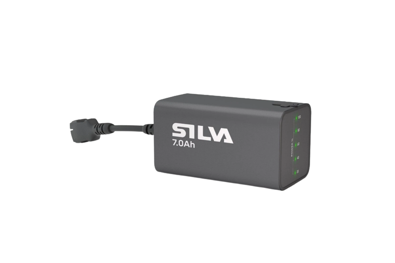 Baterie externa pentru reincarcare lanterna frontala Silva 7.0Ah