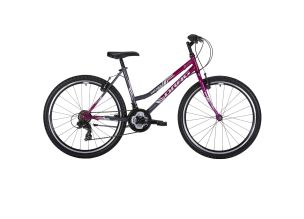Bicicleta MTB dama Drag Hacker Lady 26" 2023-Violet/Argintiu-S