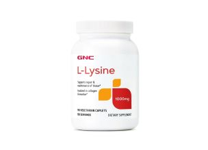 Supliment alimentar GNC L-Lizina 1000 mg 90 TB