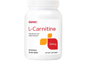 Supliment alimentar GNC L-Carnitina 500mg, 120 Cps