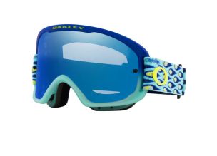 Ochelari de soare Oakley Black O-Frame 2.0 PRO MTB Troy Lee Designs Black Ice Iridium / Speed Bubbles Blue