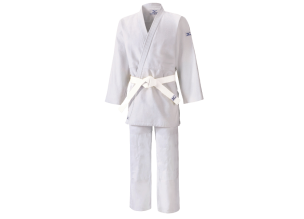Kimono Judo copii Mizuno Kodomo fara centura-Alb-110 cm