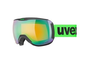 Ochelari schi Uvex Downhill 2100 CV Mat-Negru Mat/Verde-One size
