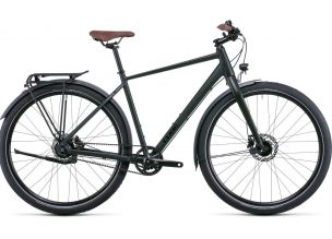 Bicicleta Cube Travel Pro 2022-Verde Inchis-M