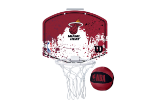 Mini panou de baschet Wilson NBA Team Miami Heat