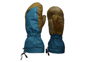 Manusi escalada Black Diamond Glissade Mitts-Albastru/Kaki-XS