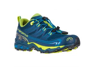 Pantofi alergare trail copii La Sportiva Falkon Low-Albastru/Galben-27