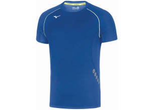 Tricou alergare barbati Mizuno Premium-Albastru-S