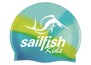 Casca inot silicon copii Sailfish-Bleu/Galben