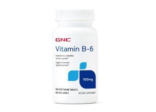 Supliment alimentar GNC Vitamina B-6 100 Mg 100 TB