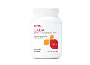 Supliment alimentar GNC Gaba 750 mg, 90 cps