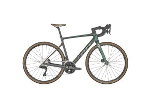 Bicicleta sosea Scott Addict 20 2023-Verde Inchis-M
