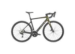 Bicicleta sosea Scott Addict 30 2023-Carbon/Galben-L