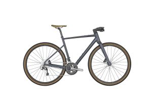 Bicicleta hybrid Scott Metrix 20 2023-Gri Inchis-S