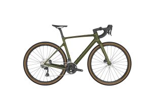 Bicicleta sosea Scott Addict Gravel 30 2023-Verde Inchis-S
