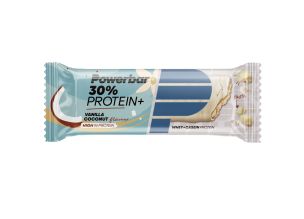 Baton PowerBar Protein Plus 30% Aroma Vanilie Cocos, 55g